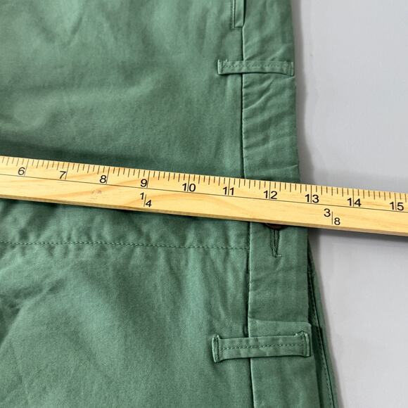 Goodfellow & Co Mens Flat Front Shorts Size 44 Green The Every Wear Pockets New - Picture 9 of 12